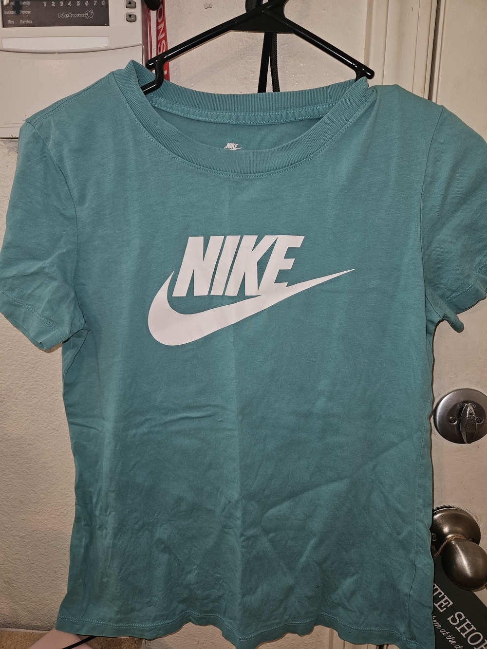 Nike Teal/White Logo T-Shirt